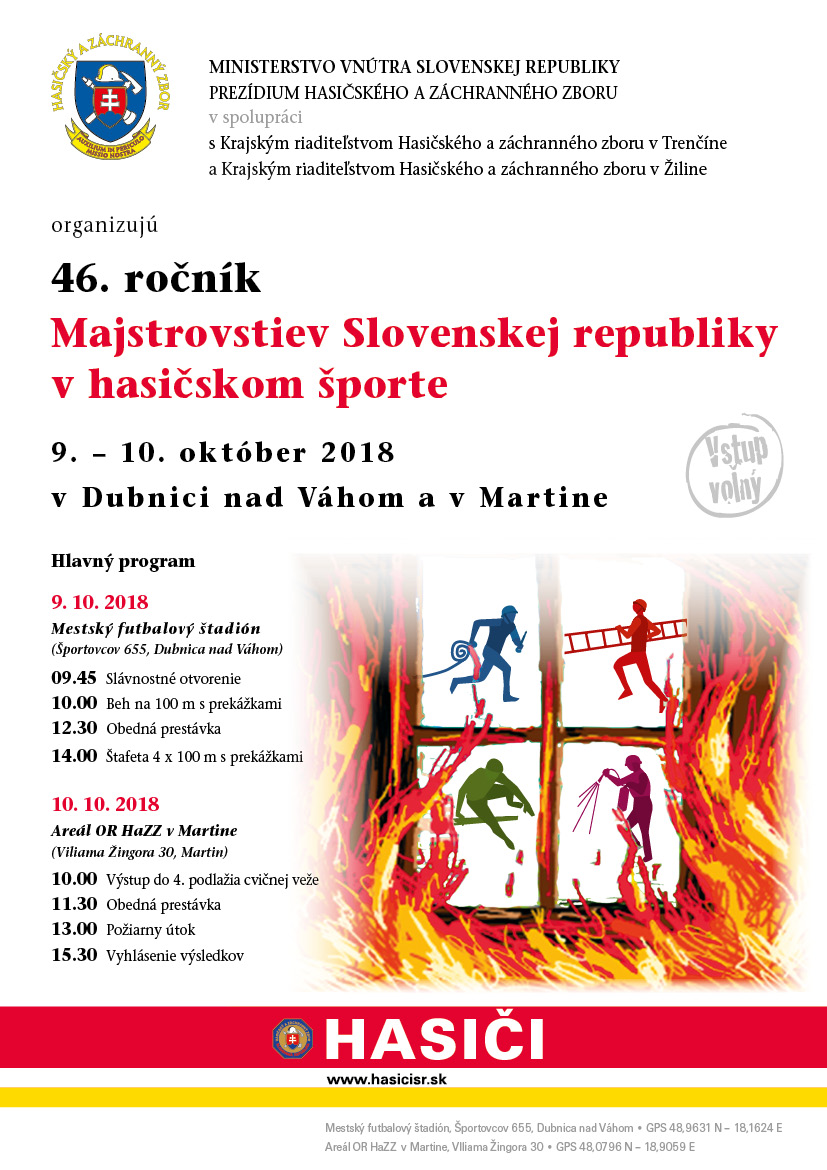 46. ročník Majstrovstiev Slovenskej republiky v hasičskom športe