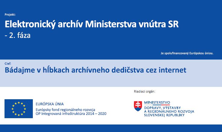 Elektronický archív MV SR
