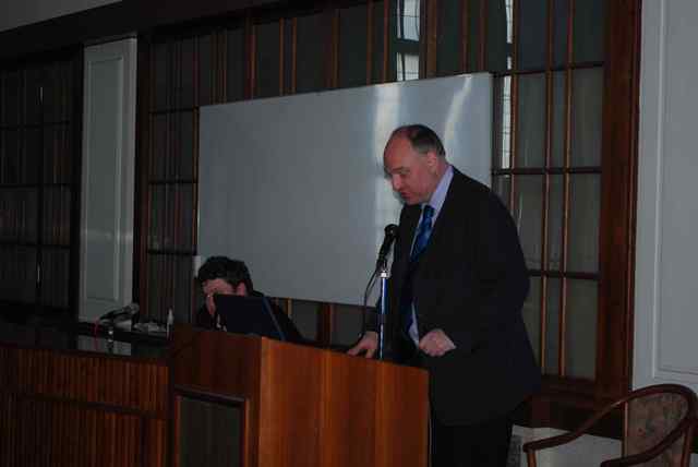 generálny tajomník Medzinárodnej rady archívov David Leitch